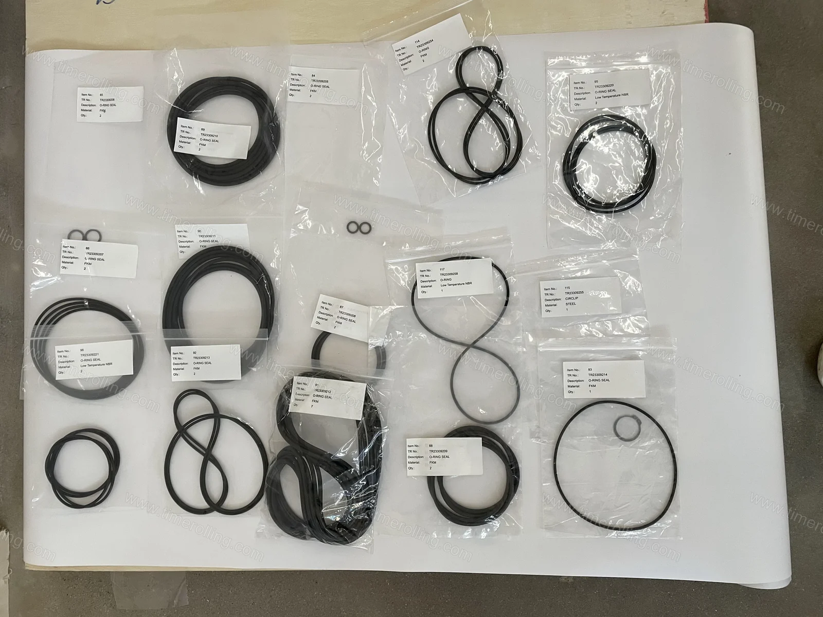 O-ring pengganti BBTD, BBS & CD8 03