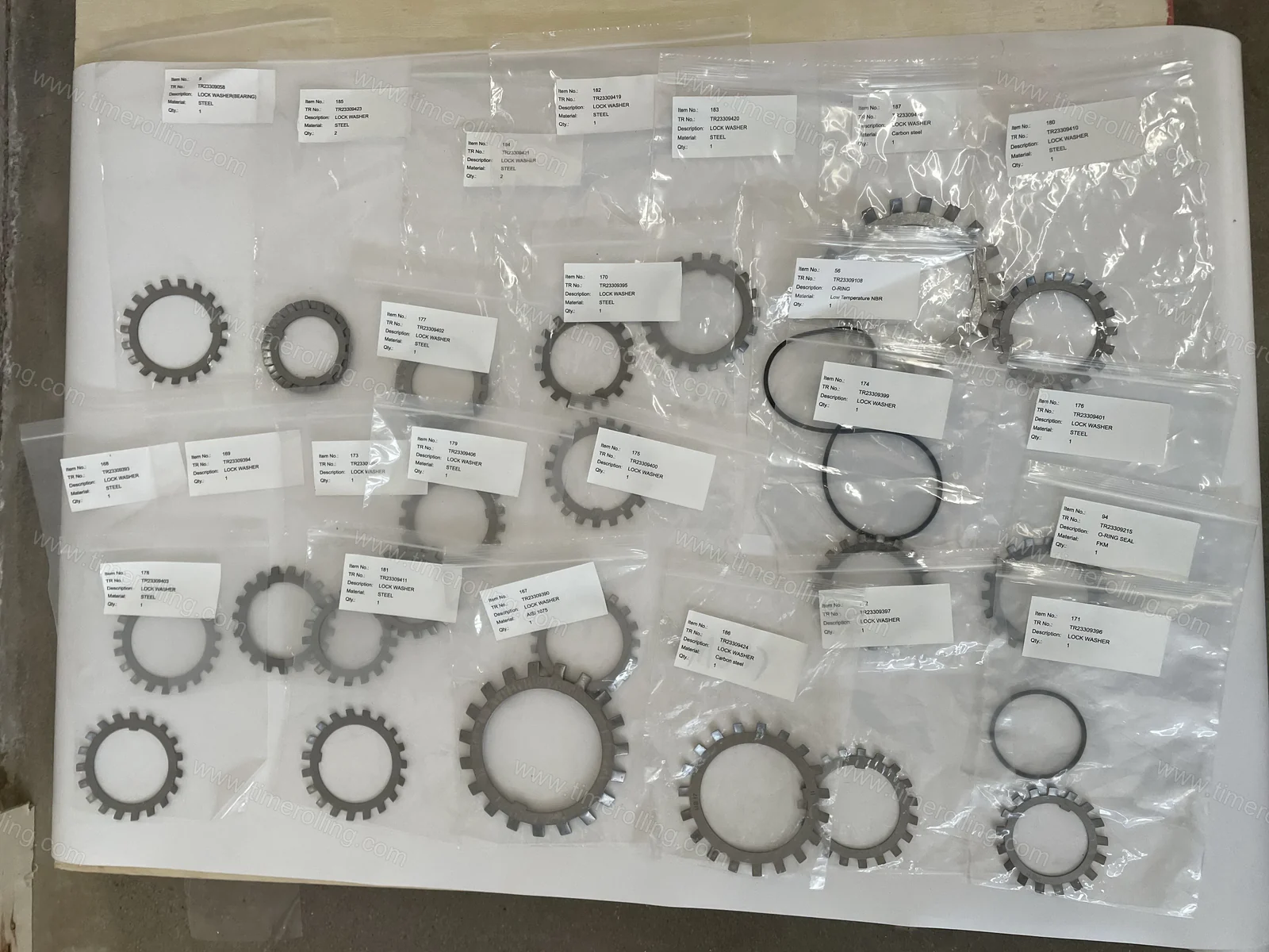Ring pengunci pengganti BBTD, BBS & CD8 05