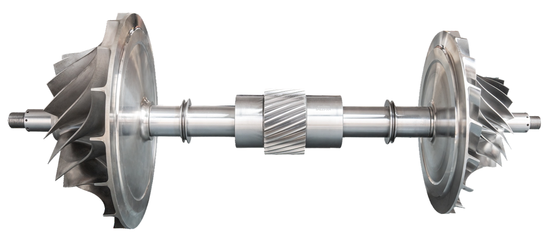 Rotor dan impeler kompresor industri
