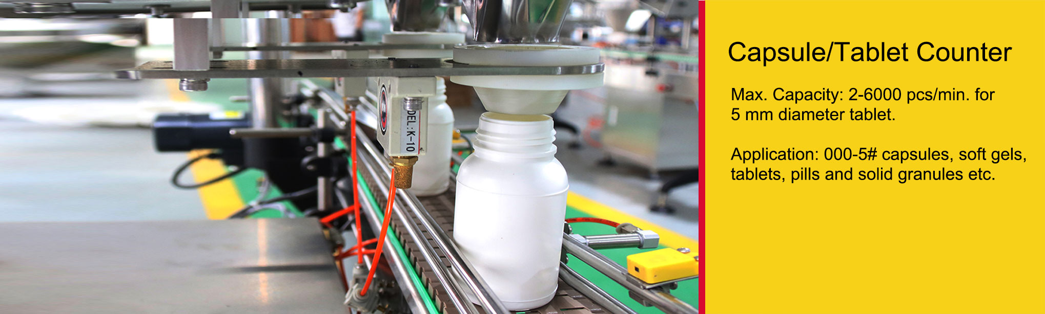 Penghitungan & pengisian botol — Peralatan Time Rolling