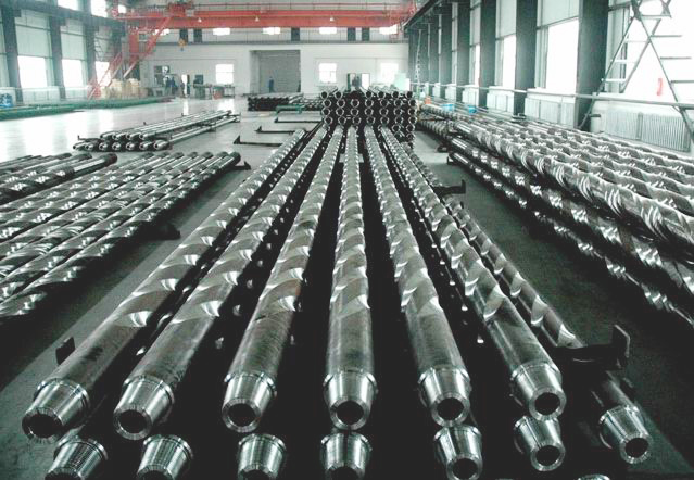 Drill collar spiral