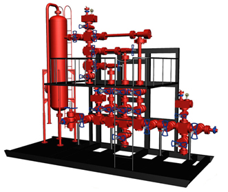 Manifold vertikal lepas pantai